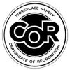 COR – Certificate of Recognition, workplace safety
